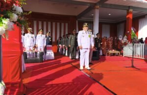 Momen Sakral HUT RI ke-80, Dandim 0112/Sabang dan Personel Hadiri Upacara Pengibaran Bendera