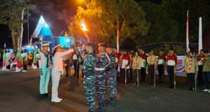 Dandim 0112/Sabang Ikut Semarakkan Malam Taptu dan Pawai Obor HUT RI ke-80”