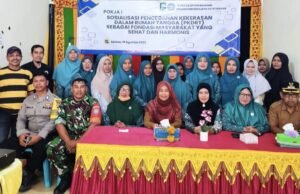 Babinsa Koramil 01/Sukajaya Hadiri Sosialisasi Pencegahan KDRT di Gampong Balohan