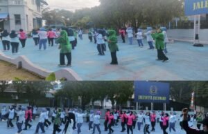 Persit KCK Cabang XXXVII Dim 0112/Sabang Ikut Meriahkan HUT Jalasenastri ke-79 dengan Olahraga Bersama