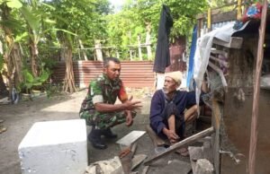 Babinsa Koramil 01/Sukajaya Jalin Komsos dengan Warga Binaan di Gampong Paya