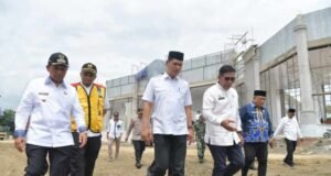 Gedung Utama MTQ Provinsi Di Pijay Hampir Selesai, Sekda Aceh Sambut Baik Kinerja Pemerintah Pijay