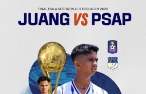 FINAL PIALA SOERATIN U-17, PSAP dan Juang FC Buru Tiket Putaran Nasional*