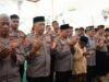 Polres Sabang Gelar Shalat Ghaib untuk Almarhum Affan Kurniawan Bin Zulkifli dan Doa Bersama Keselamatan Petugas Keamanan