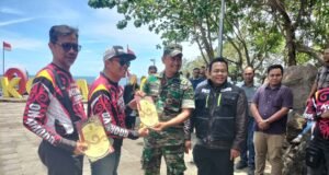 Komunitas Ontahood Moto Adventure Gelar Closing Ceremony di Sabang, Dandim 0112/Sabang Beri Dukungan Penuh