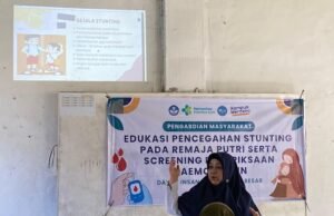 Upaya Turunkan Angka Stunting pada Remaja Putri, Poltekkes Kemenkes Aceh lakukan Edukasi dan Screening Pemeriksaan Haemaglobin