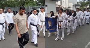 Pengprov Wadokai Karate-Do Aceh Gelar Jalan Sehat dan Latihan Bersama*