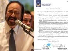 Menyikapi Dinamika Saat ini, ini Kata Ketua DPP PARTAI NasDem Surya Paloh