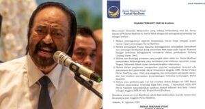 Menyikapi Dinamika Saat ini, ini Kata Ketua DPP PARTAI NasDem Surya Paloh