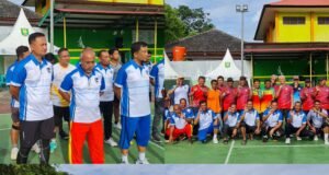 Dandim 0112/Sabang Ikut Serta dalam Tenis Silaturahmi USK – TC Banda Aceh dengan Pelti/Baveti Kota Sabang