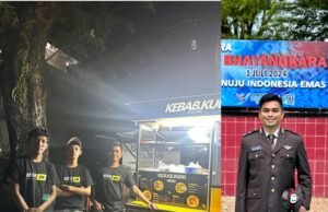 Inspiratif Seorang Polisi Muda di Kota Sabang Dengan Pekerjaan Sampingan “Tak Malu Berjualan Kebab”