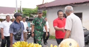 Dandim 0112 Bersama Forkopimda Sabang Laksanakan Peninjauan Pasar Induk Pastikan Stabilitas Harga dan Ketersediaan Pangan Aman