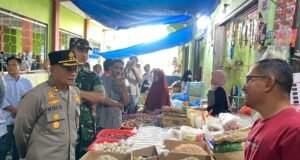 Kapolres Sabang dan Walikota Sidak Pasar, Pastikan Harga Bahan Pokok Stabil