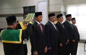 Lantik Pejabat Baru, Wali Kota Sabang fokus pada Pertumbuhan Ekonomi Rakyat