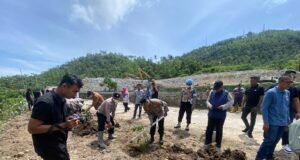 Penanaman Pohon Sambut Hari Lingkungan Hidup