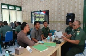 Kodim 0112/Sabang Terima Kunjungan Tim Audit Kinerja Itdam IM TA. 2025