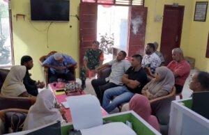 Babinsa Koramil 01/Sukajaya Hadiri Rapat Program Koperasi Merah Putih di Gampong Keuneukai