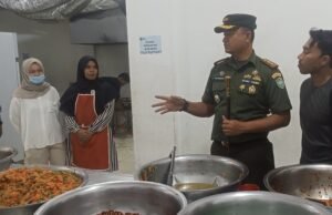 Dandim 0112/Sabang Laksanakan Pengecekan Dapur SPPG Pastikan Kesiapan Logistik Sehat, Bersih dan Bergizi