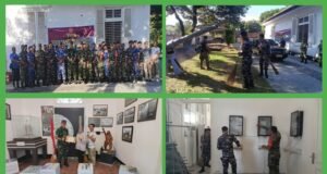Bhakti Teritorial Prima: TNI Bersinergi Bersihkan Museum Sabang Sambut HUT TNI ke-80