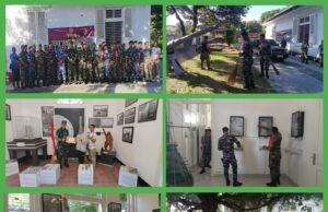 Bhakti Teritorial Prima: TNI Bersinergi Bersihkan Museum Sabang Sambut HUT TNI ke-80