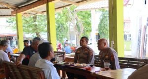 Kapolres Sabang Gelar Saweu Kedai Kupi Bersama Masyarakat Cot Abeuk