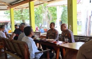 Kapolres Sabang Gelar Saweu Kedai Kupi Bersama Masyarakat Cot Abeuk