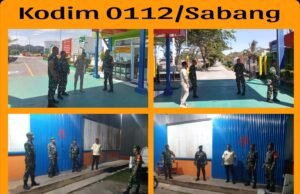 Personel Kodim 0112/Sabang Gelar Patroli Rutin di Titik-Titik Strategis