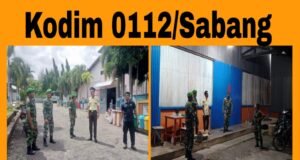 Kodim 0112/Sabang Fokus Amankan Objek Vital dengan Patroli Rutin Terjadwal