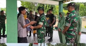 Pangdam Iskandar Muda Kunjungi Kodim 0112/Sabang, Serahkan Tali Asih untuk Anak Yatim