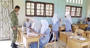 Dandim 0112/Sabang Tinjau Pelaksanaan Program Makan Bergizi di SMA Negeri 1 Sabang