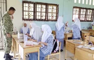 Dandim 0112/Sabang Tinjau Pelaksanaan Program Makan Bergizi di SMA Negeri 1 Sabang