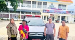 Diserahkan Polsek Kuta Alam, Dinsos Aceh Bantu Pemulangan Warga Sumut yang Terlantar