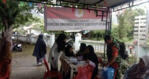 Babinsa Koramil 01/Sukajaya Dampingi Kader Posyandu Tingkatkan Pelayanan Kesehatan Warga