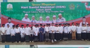 Seratusan Santri MUQ Banda Aceh Ikut Upacara Hari Santri 2025