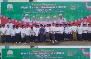 Seratusan Santri MUQ Banda Aceh Ikut Upacara Hari Santri 2025