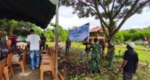 Personel Kodim 0112/Sabang Laksanakan Persiapan Ground breaking KDKMP
