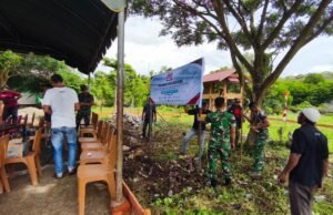 Personel Kodim 0112/Sabang Laksanakan Persiapan Ground breaking KDKMP