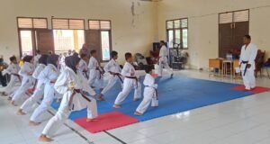 Kodim 0112/Sabang Apresiasi Semangat Atlet Muda dalam Ujian Kenaikan Tingkat INKAI Kota Sabang