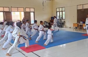 Kodim 0112/Sabang Apresiasi Semangat Atlet Muda dalam Ujian Kenaikan Tingkat INKAI Kota Sabang