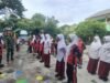 Wujud Kepedulian TNI pada Dunia Pendidikan, Babinsa Kuta Ateuh Latih Baris Berbaris Siswa SDN 1 Sabang