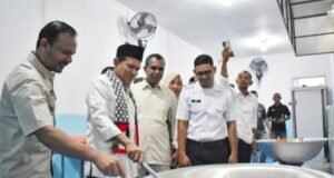 Wakil gubernur Aceh Fadhlullah Resmikan Dapur MBG SPPG Di Aceh Utara