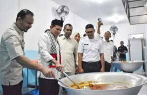 Wakil gubernur Aceh Fadhlullah Resmikan Dapur MBG SPPG Di Aceh Utara