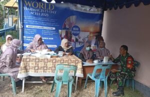 Babinsa Aneuk Laot Dukung World Pharmacist Day 2025, Edukasi Warga Gunakan Obat Secara Aman