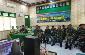 Pembinaan Mental dan Keharmonisan, Kodim 0112/Sabang Ikuti Talkshow Bintal Ideologi Disbintalad