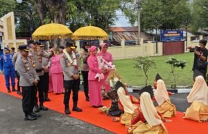 Kapolres Sabang Sambut Kunjungan Kerja Kapolda Aceh di Polres Sabang