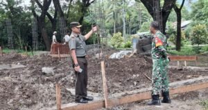 Kodim 0112/Sabang — Dandim Tinjau Langsung Progres Pembangunan KDKMP di Gampong Cot Abeuk