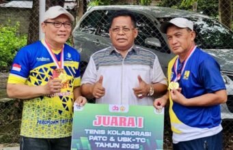 Turnamen Tenis Kolaborasi -Patc-USK -Tc tahun 2025 ATC Juara