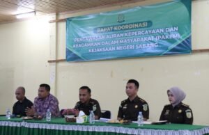 Kejari Sabang Gelar Rakor Pengawasan Aliran Kepercayaan & Keagamaan (PAKEM) 2025: Perkuat Sinergi Cegah Konflik Sosial