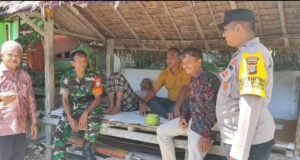 Babinsa Koramil 01/Sukajaya Bersama Bhabinkamtibmas Gampong Beurawang Jalin Komsos, Wujudkan Sinergi dan Kerukunan Warga