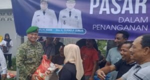 Dukung Pengendalian Inflasi, Dandim 0112/Sabang Hadir pada Kegiatan Pasar Murah